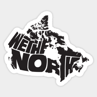 We the north Sticker